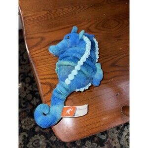 Wild Republic Cuddlekins Blue Seahorse 10 Plush Stuffed Soft Toy